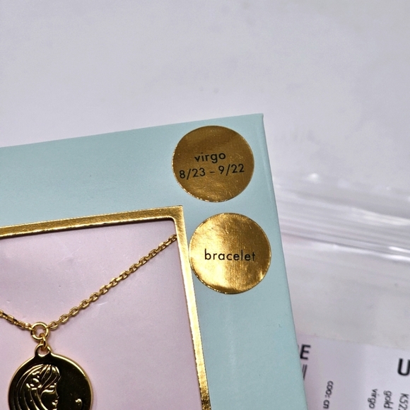 Kate Spade ✦ In The Stars Virgo Bracelet ✦ Gold Dangle Zodiac Charm Astrology - Picture 7 of 10